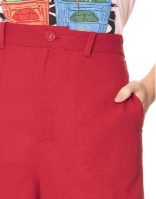 Short Feminino Recorte Frente - Imagem 2