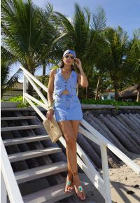 Alcance Colete Cropped Buena Vista Claro - Imagem 4