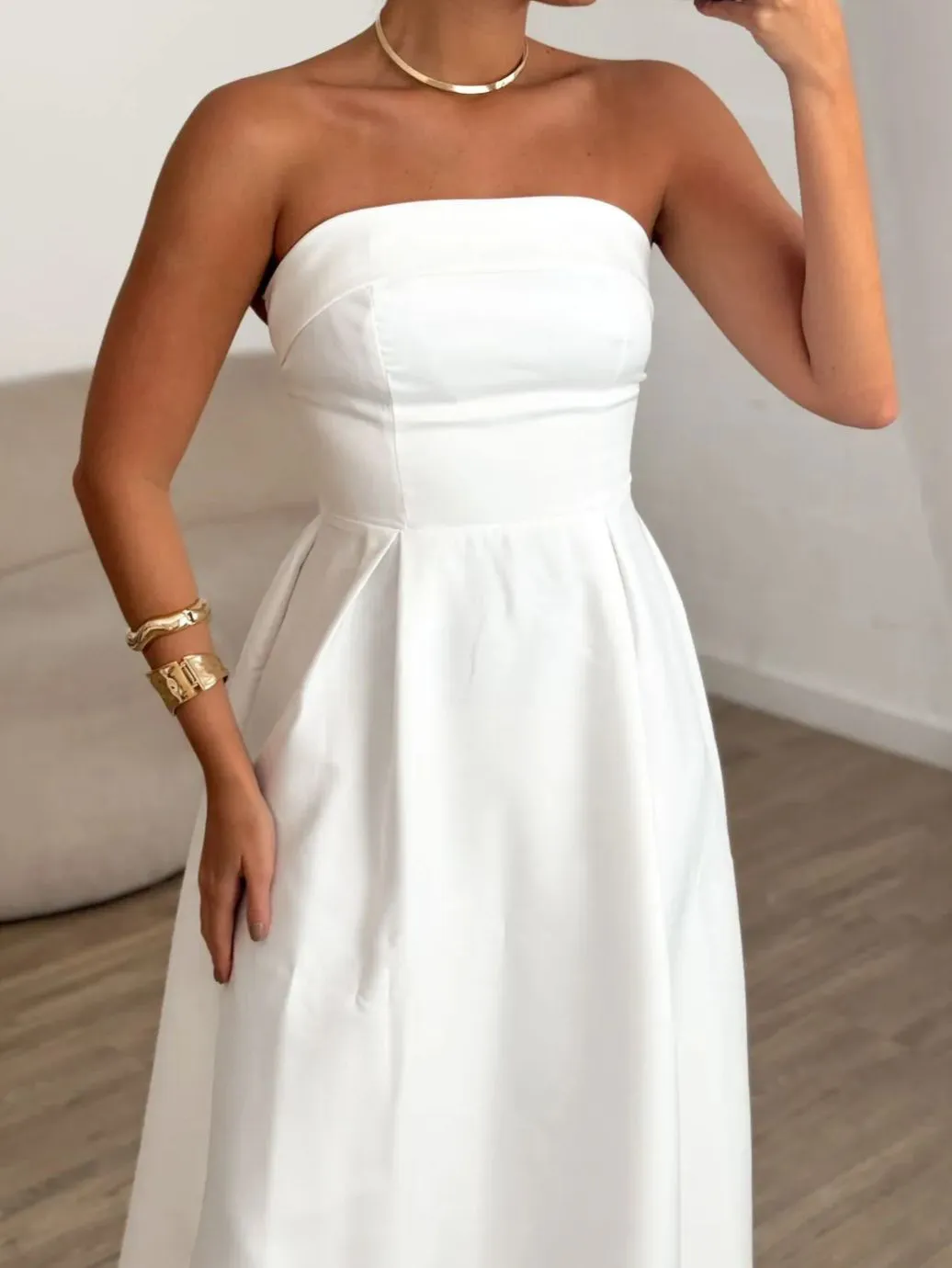 Le Blanc Vestido Tomara Que Caia Sol - Imagem 8