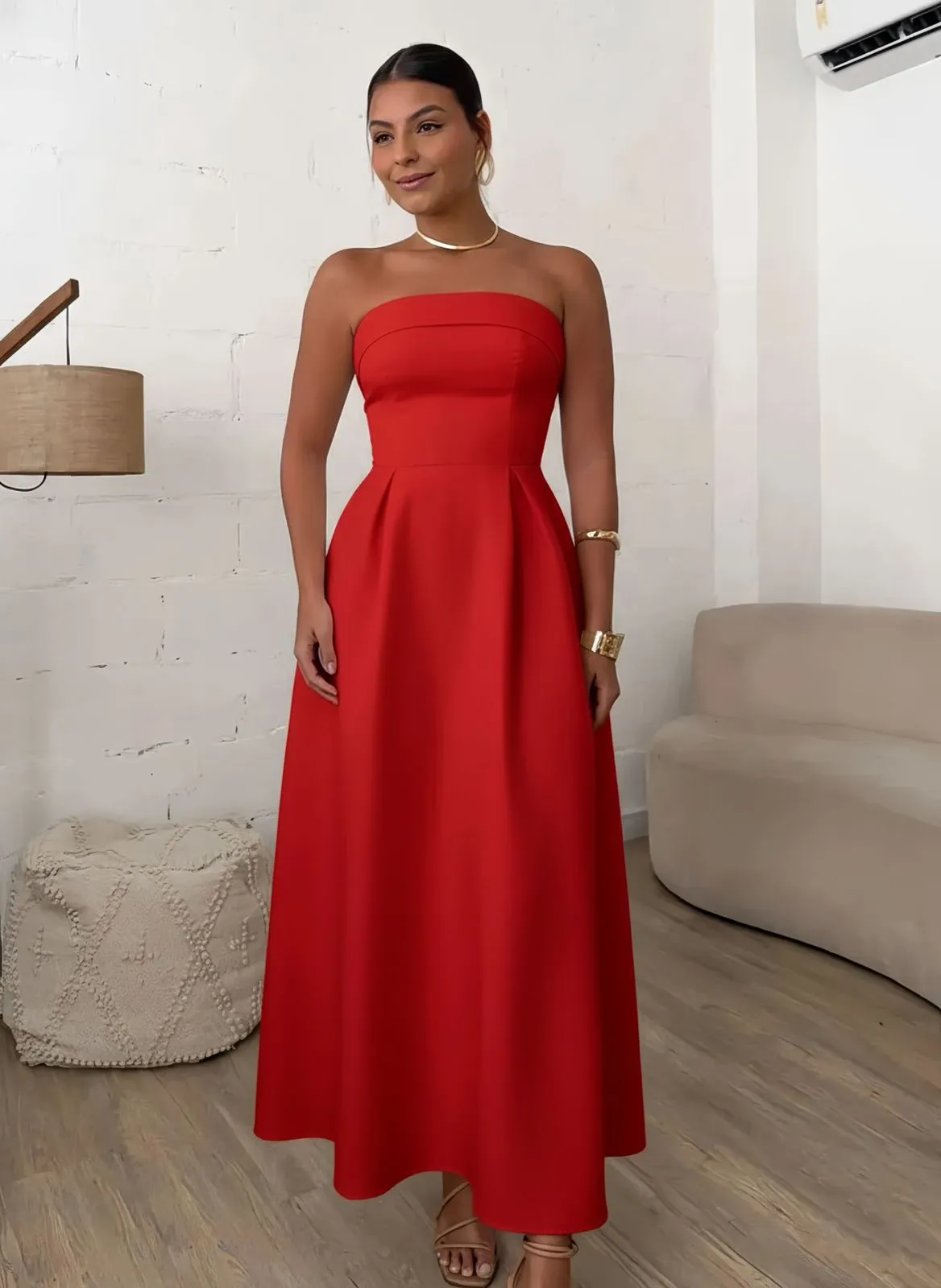 Le Blanc Vestido Tomara Que Caia Sol