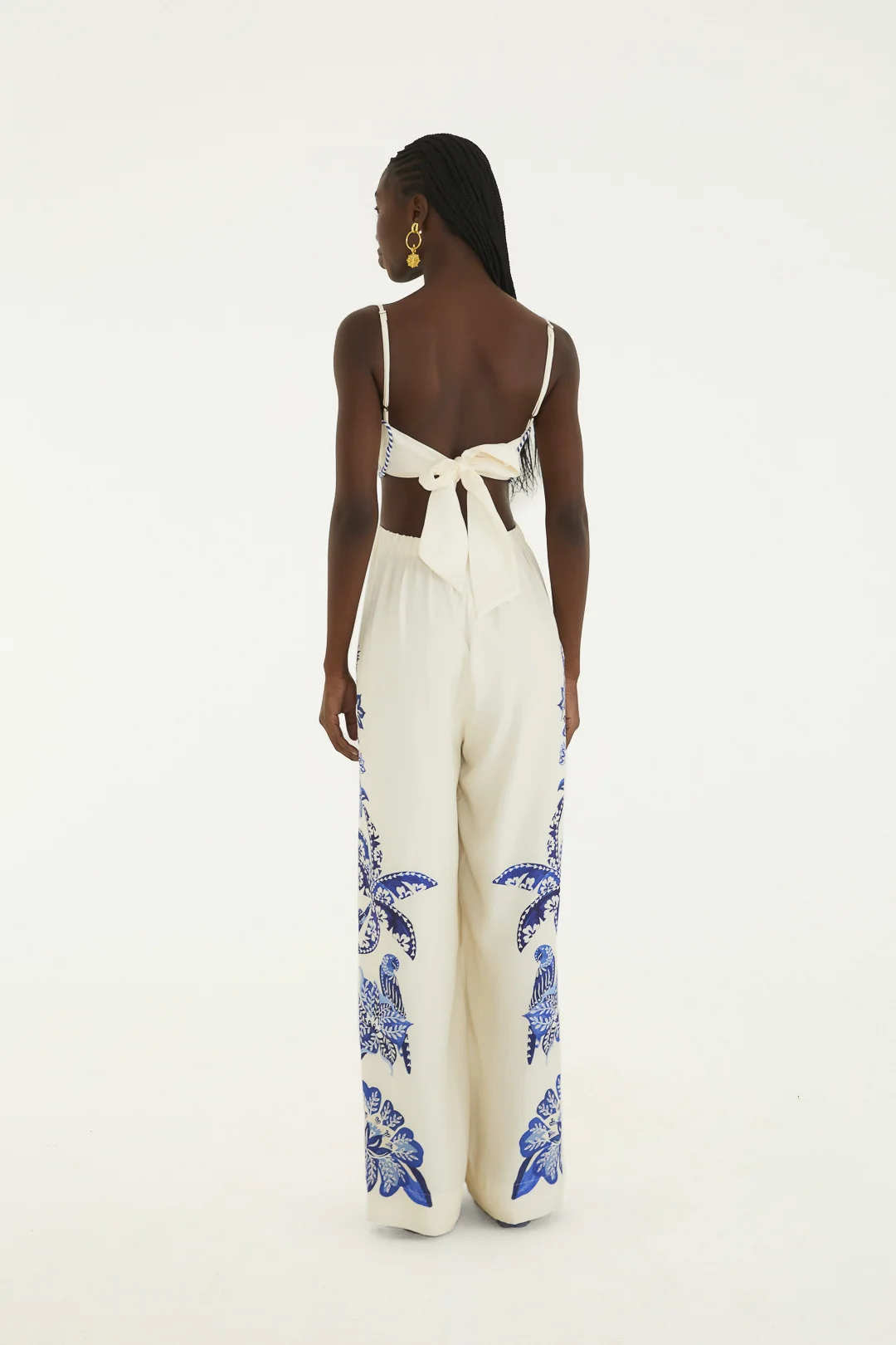 Farm Macacão Pantalona Coqueiro Tropical - Imagem 3