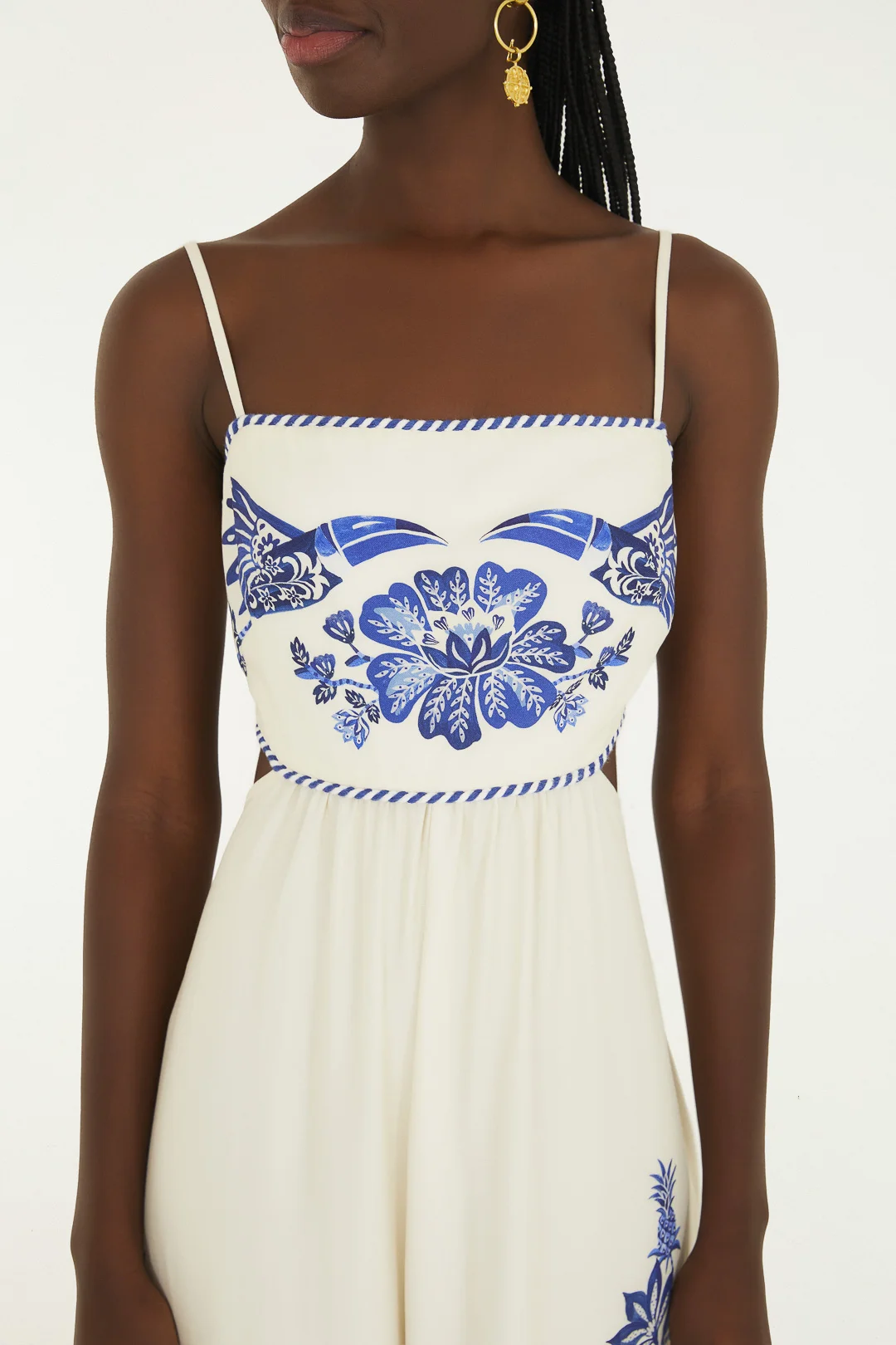 Farm Macacão Pantalona Coqueiro Tropical - Imagem 2