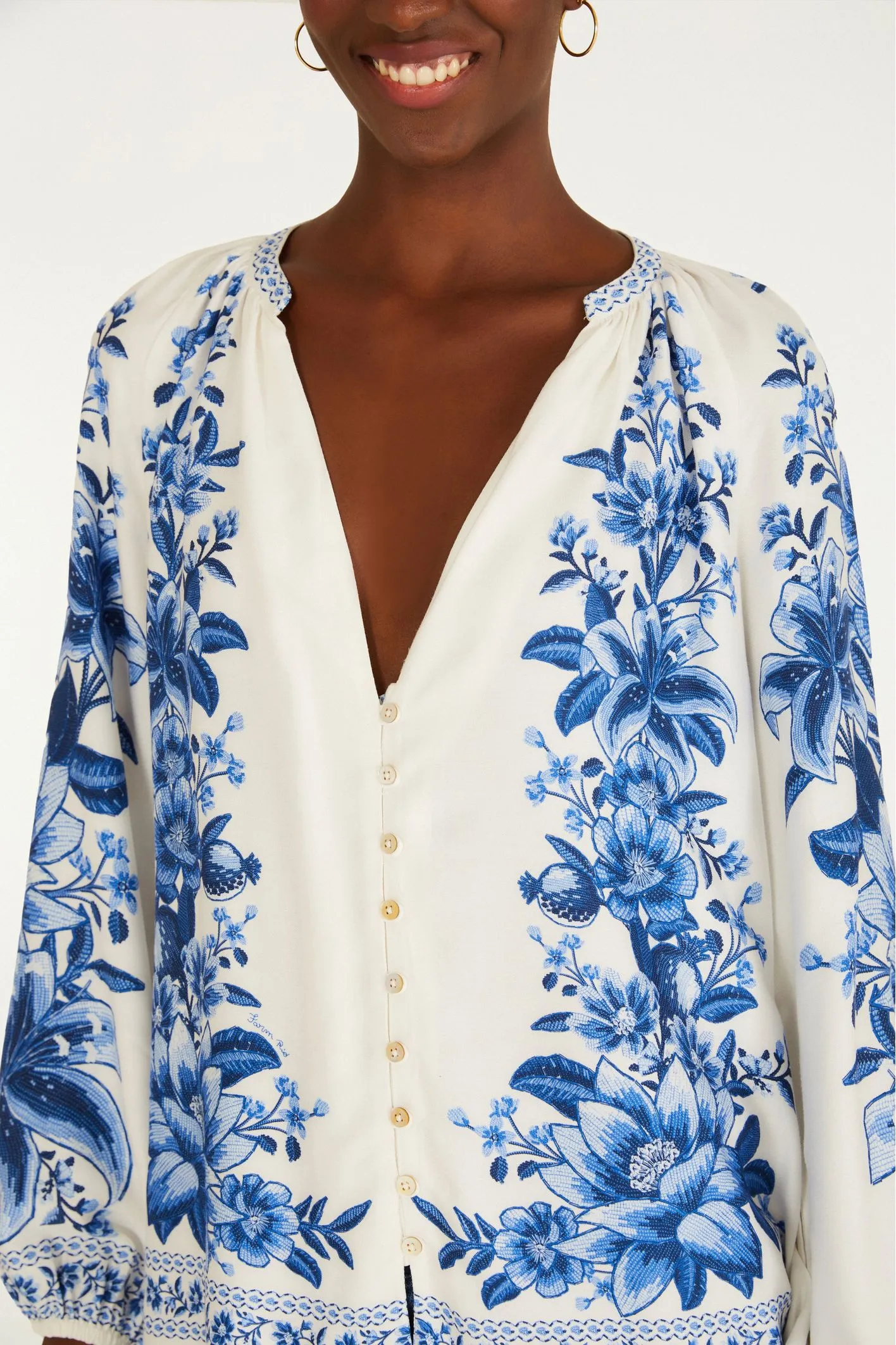 Farm Bata Estampada Fruta De Verão - Imagem 2