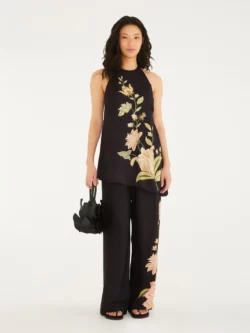 Farm Calça Estampada Jamile