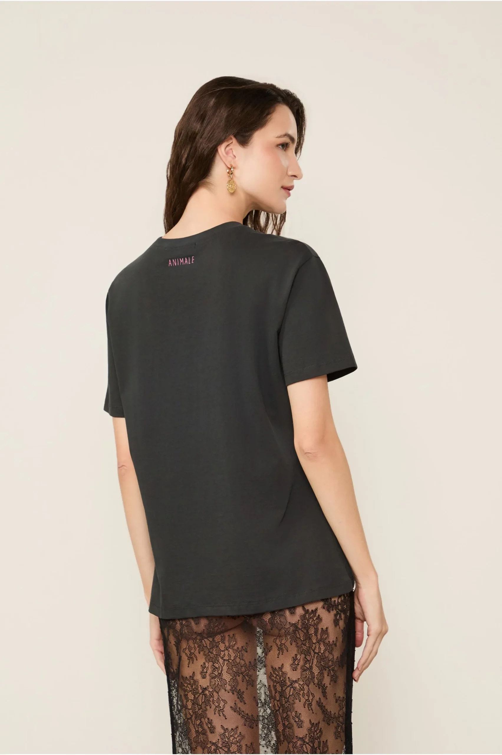 Animale T-Shirt Fun Mod Lounge Caviar - Imagem 4