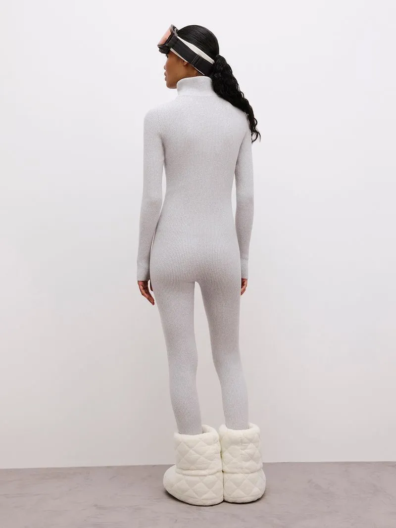 Anselmi Macacão Canelado Sporty Cinza - Imagem 4