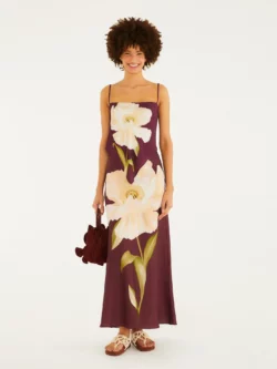 Farm Saia Estampada Papoula