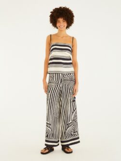 Farm Calça Listra Tropical