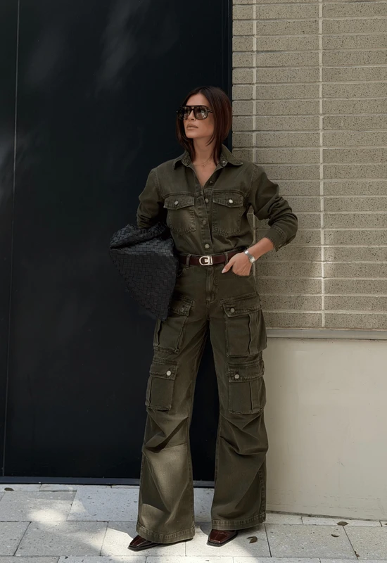 Alcance Calça Cargo Utility Verde Coco