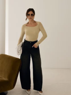 Alcance Calça Balloon Cinto Senna Black