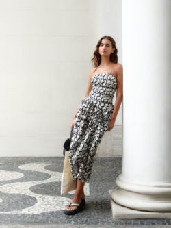 Farm Vestido Longo