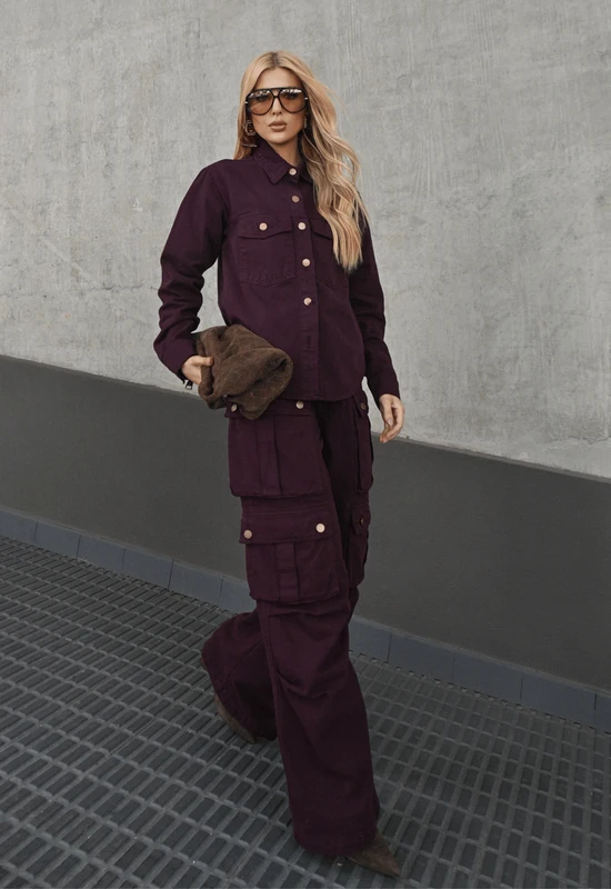 Alcance Camisa Sierra Dark Berry - Imagem 2