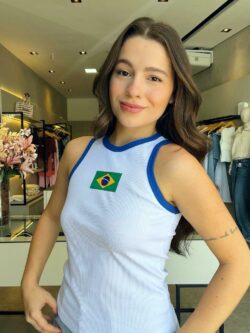 Regata Brasil Branca