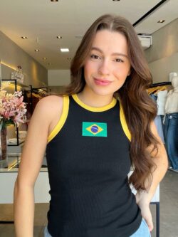 Regata Brasil Preto