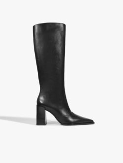 Schutz Bota Raffaela Up Couro Preta