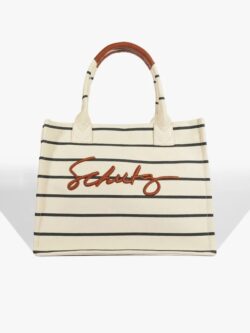 Schutz Bolsa Shopping Osaka Grande Listrado