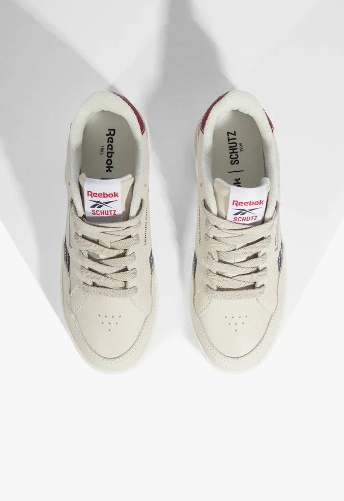 Tênis Reebok Off-White e Azul - Imagem 2